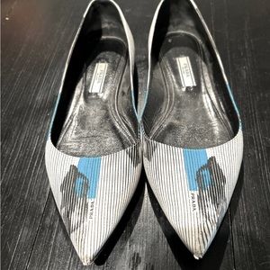 Prada retro flats size 37